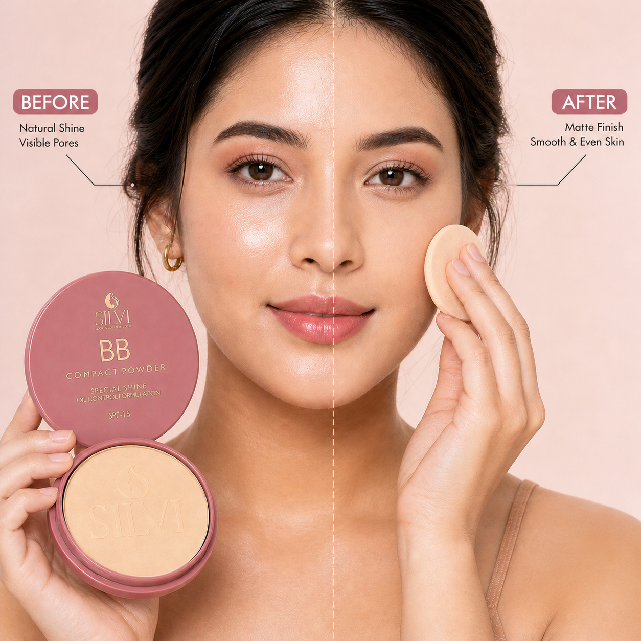 2 in 1 BB Compact Powder