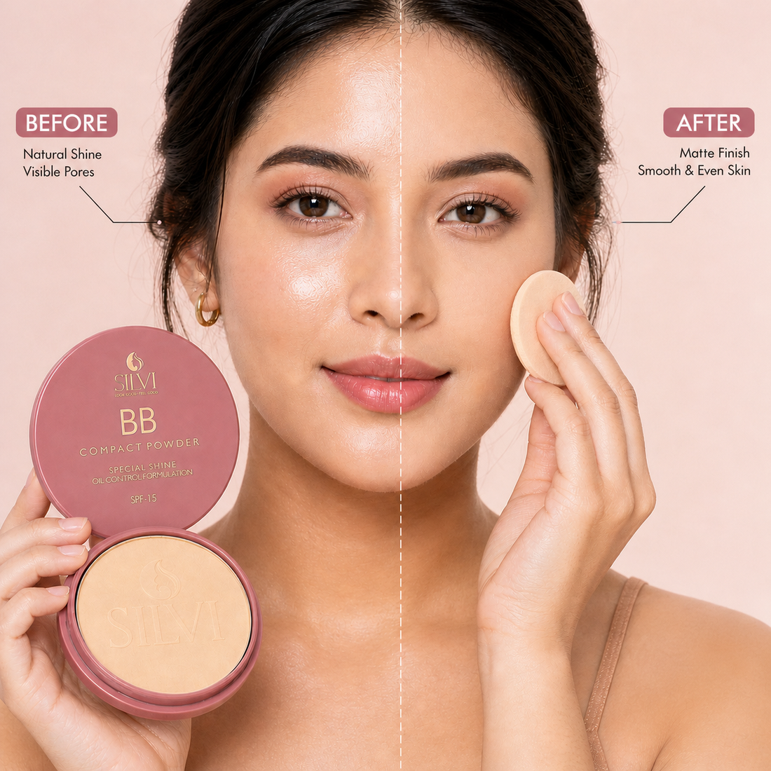 2 in 1 BB Compact Powder