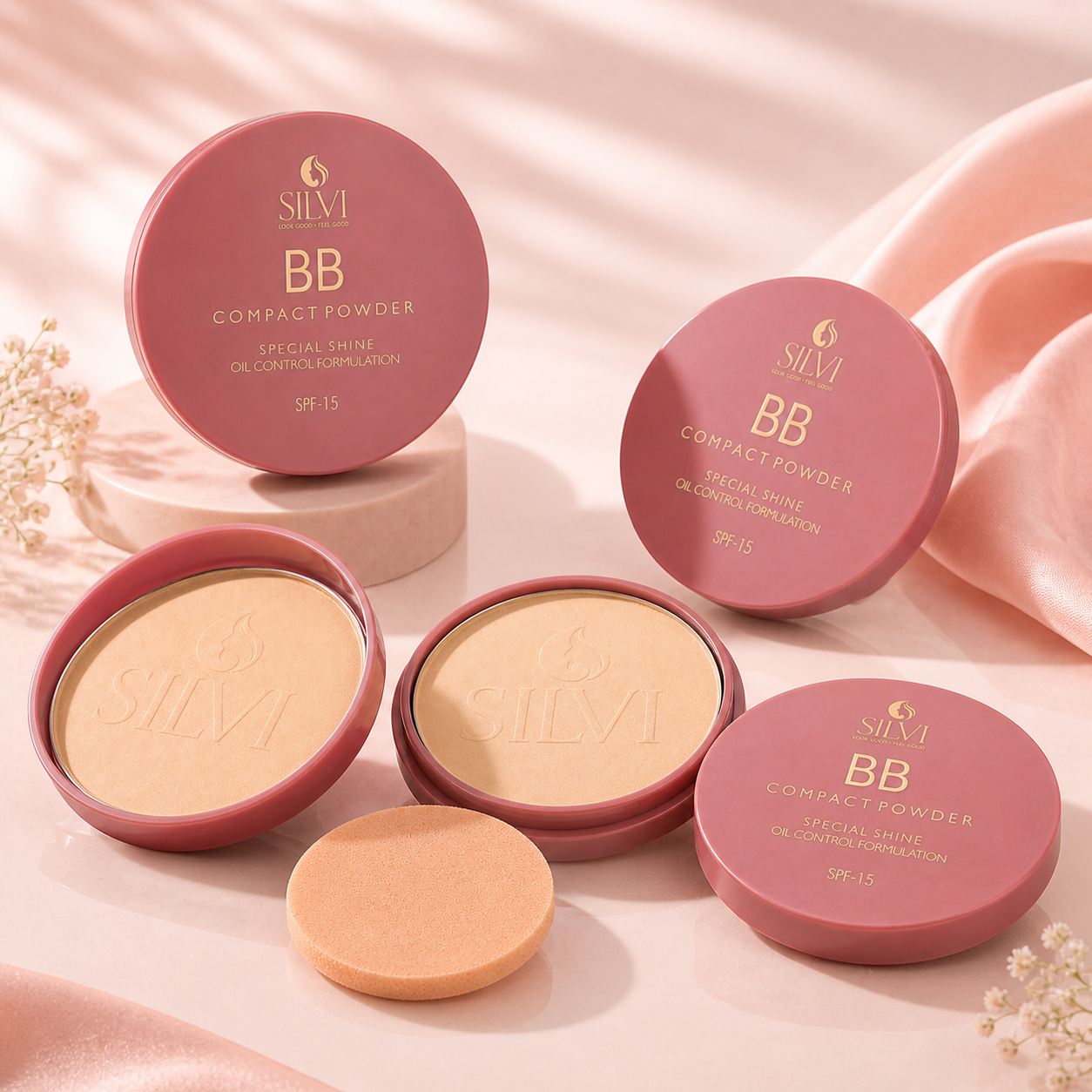 2 in 1 BB Compact Powder