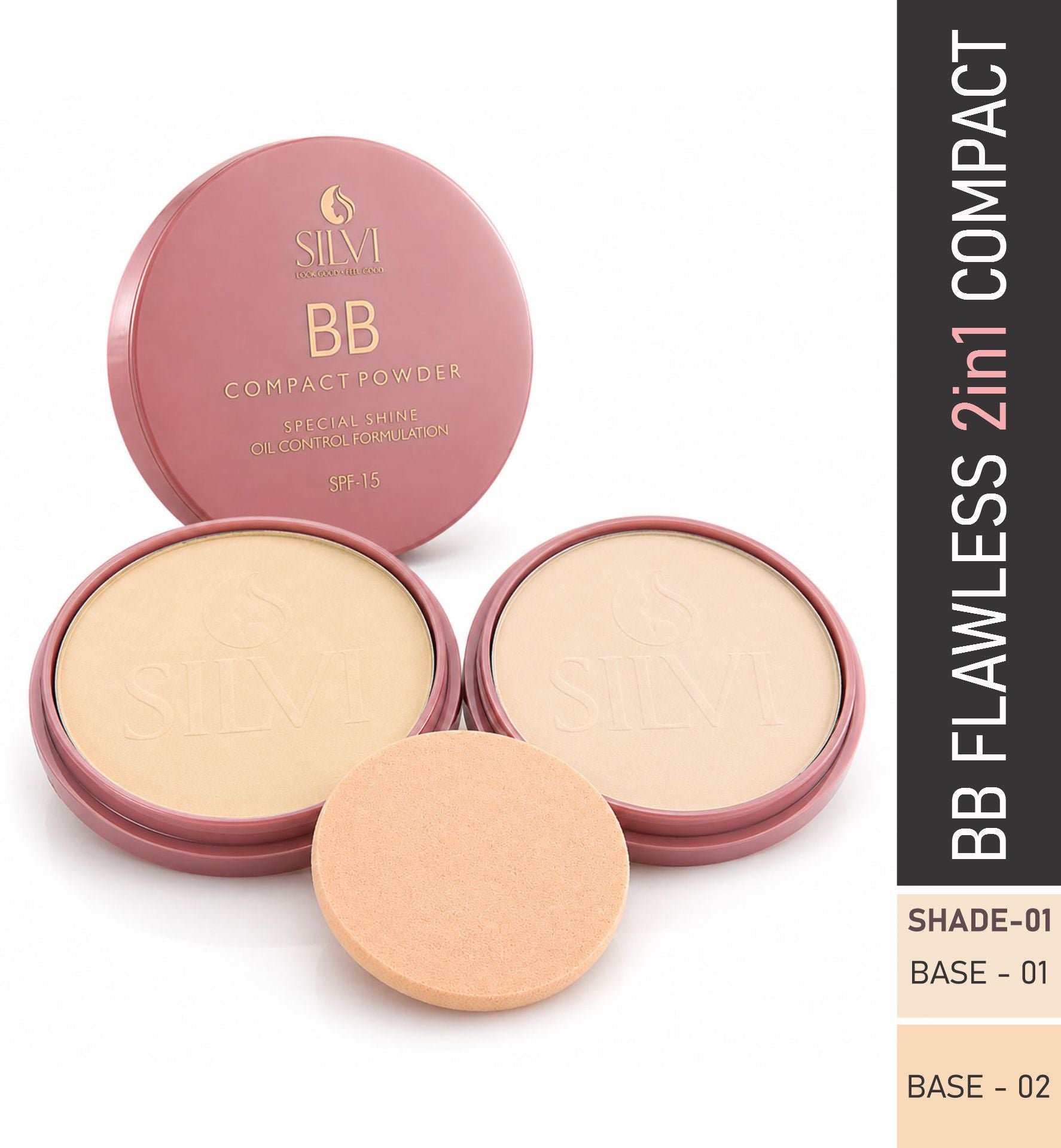 2 in 1 BB Compact Powder