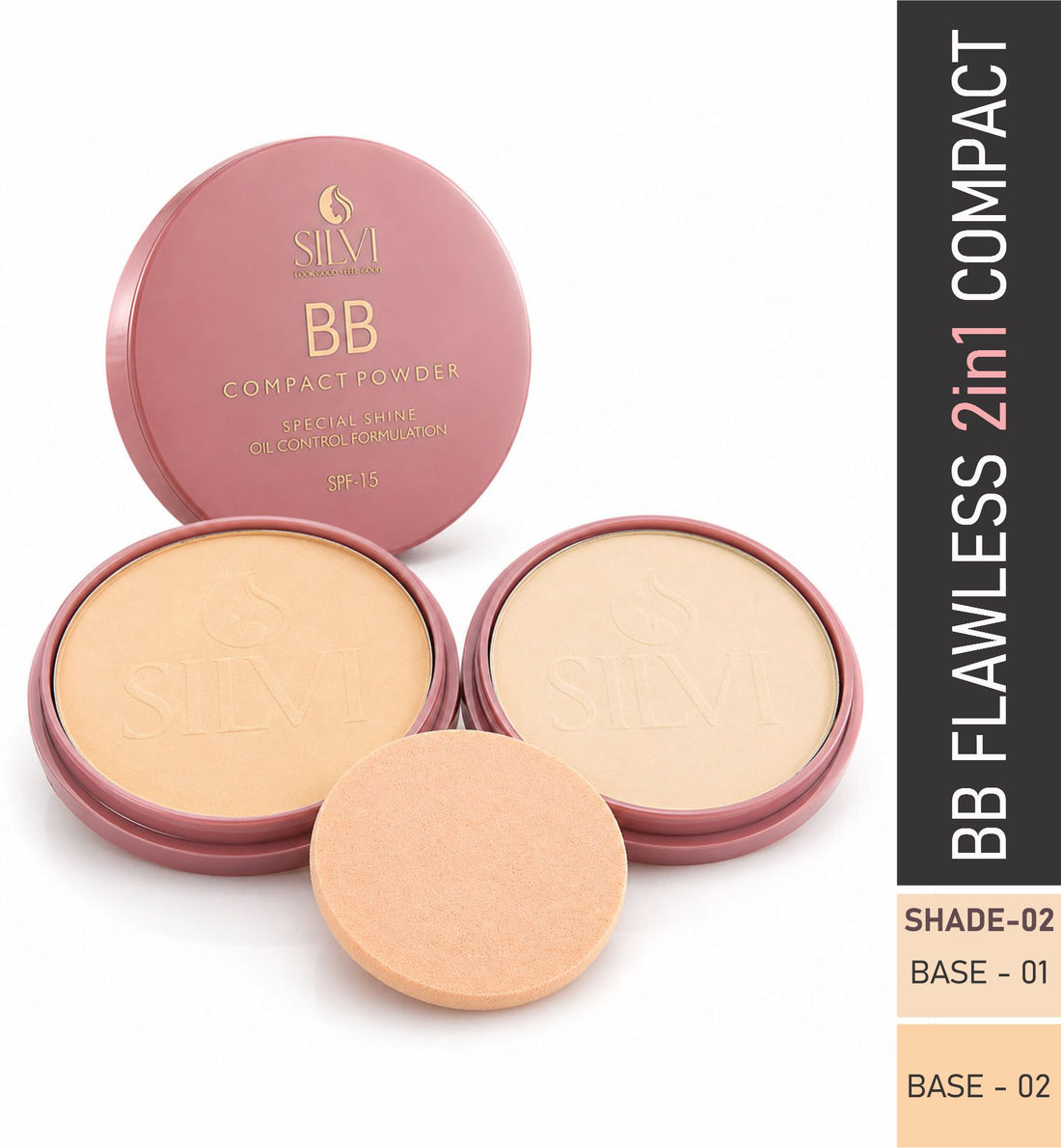 2 in 1 BB Compact Powder