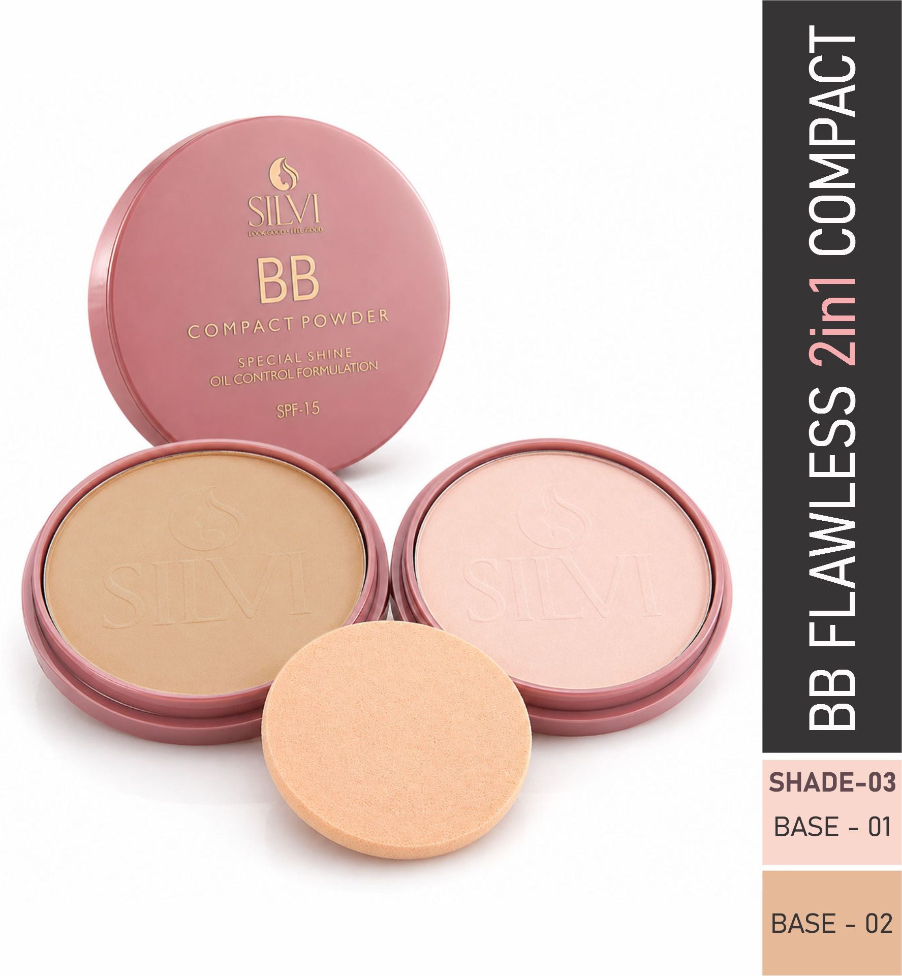 2 in 1 BB Compact Powder