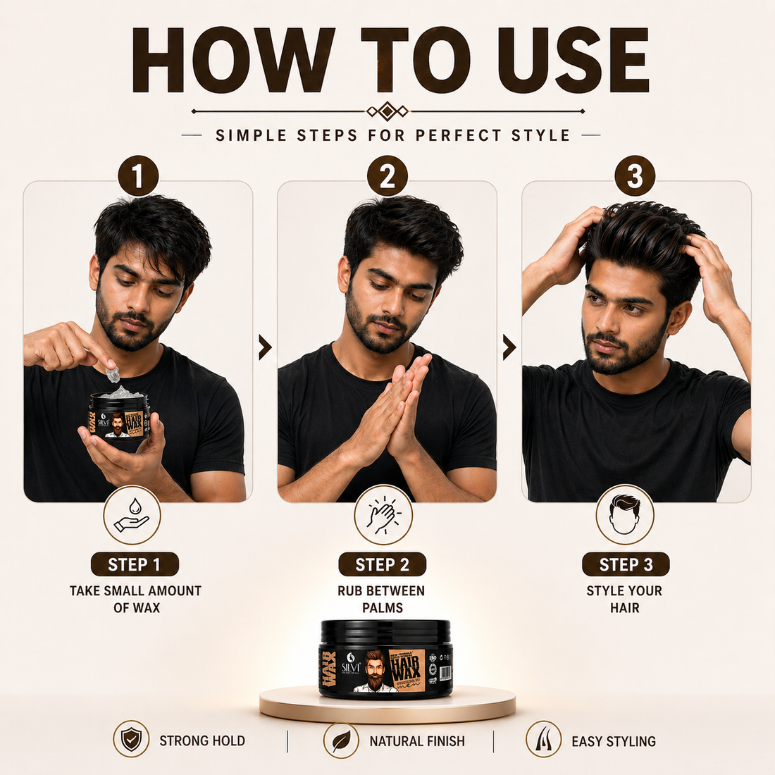Hair Wax – Super Strong Hold