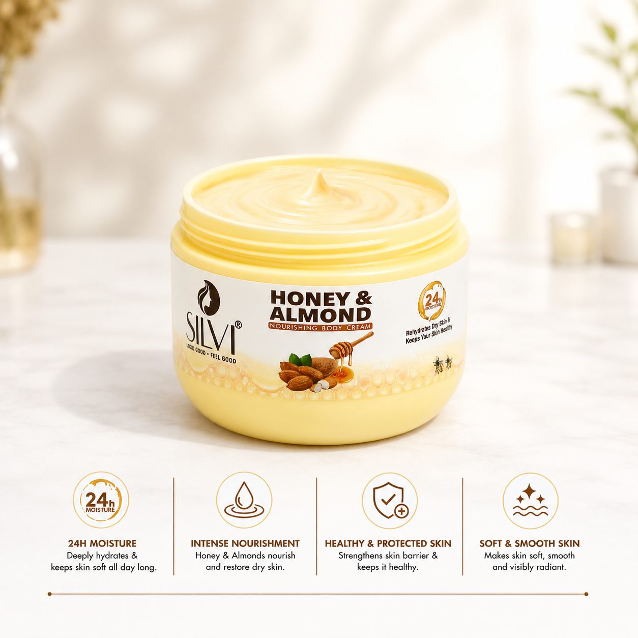 Honey & Almond Cream