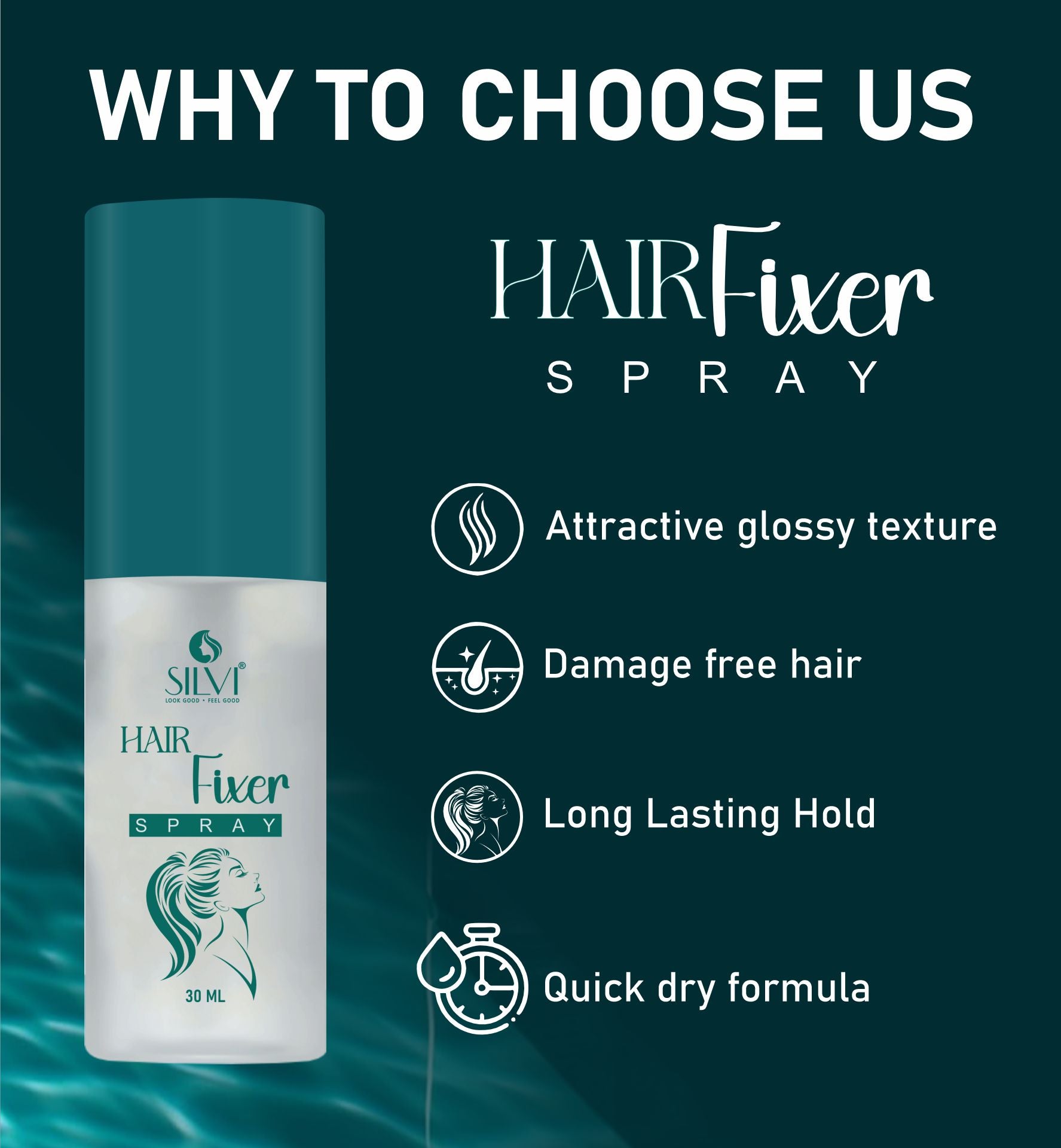 Hair Fixer Spray – Extra Hold