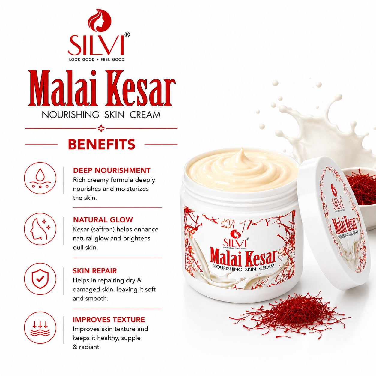 Malai Kesar Cream