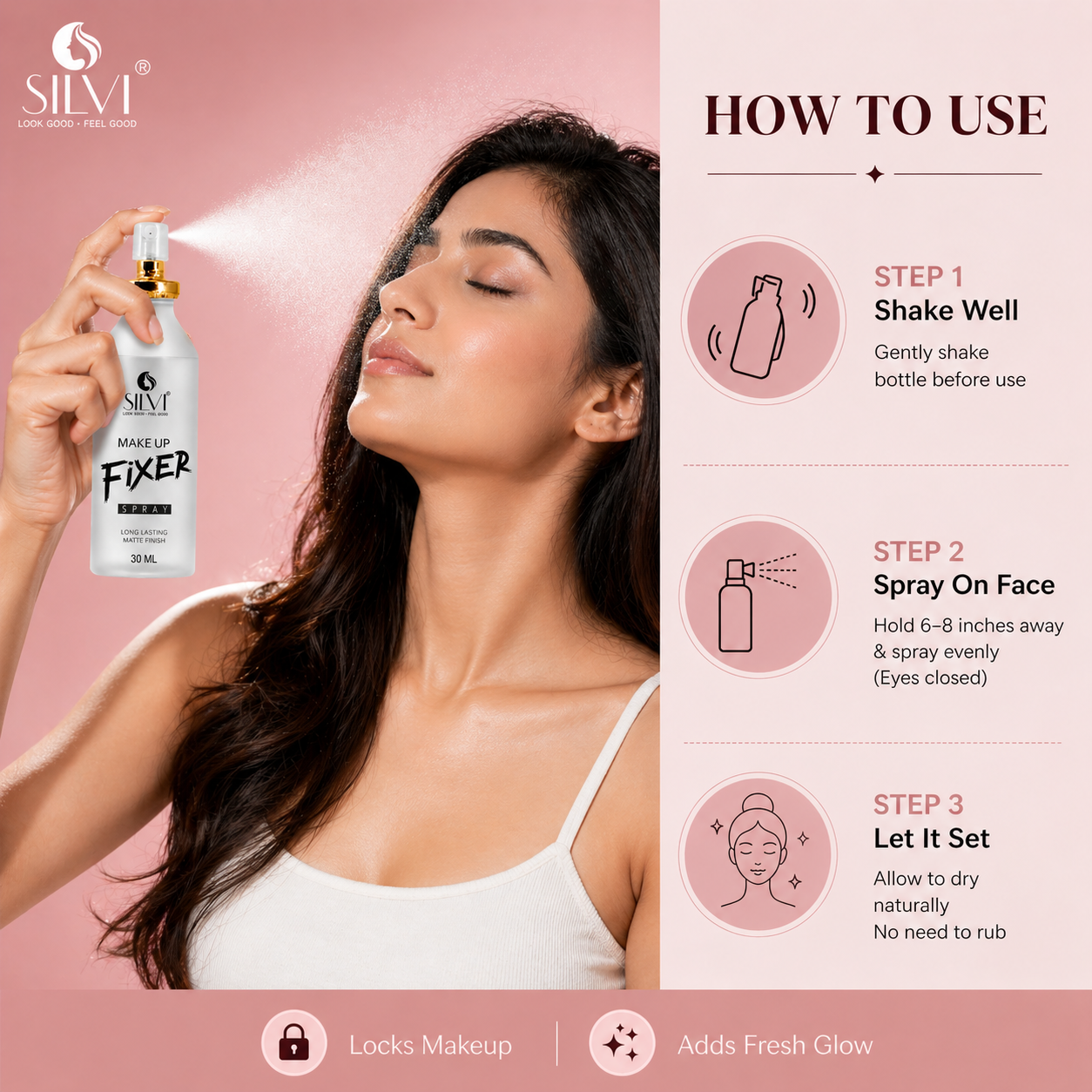 Make Up Fixer Spray – Long Lasting Matte Finish