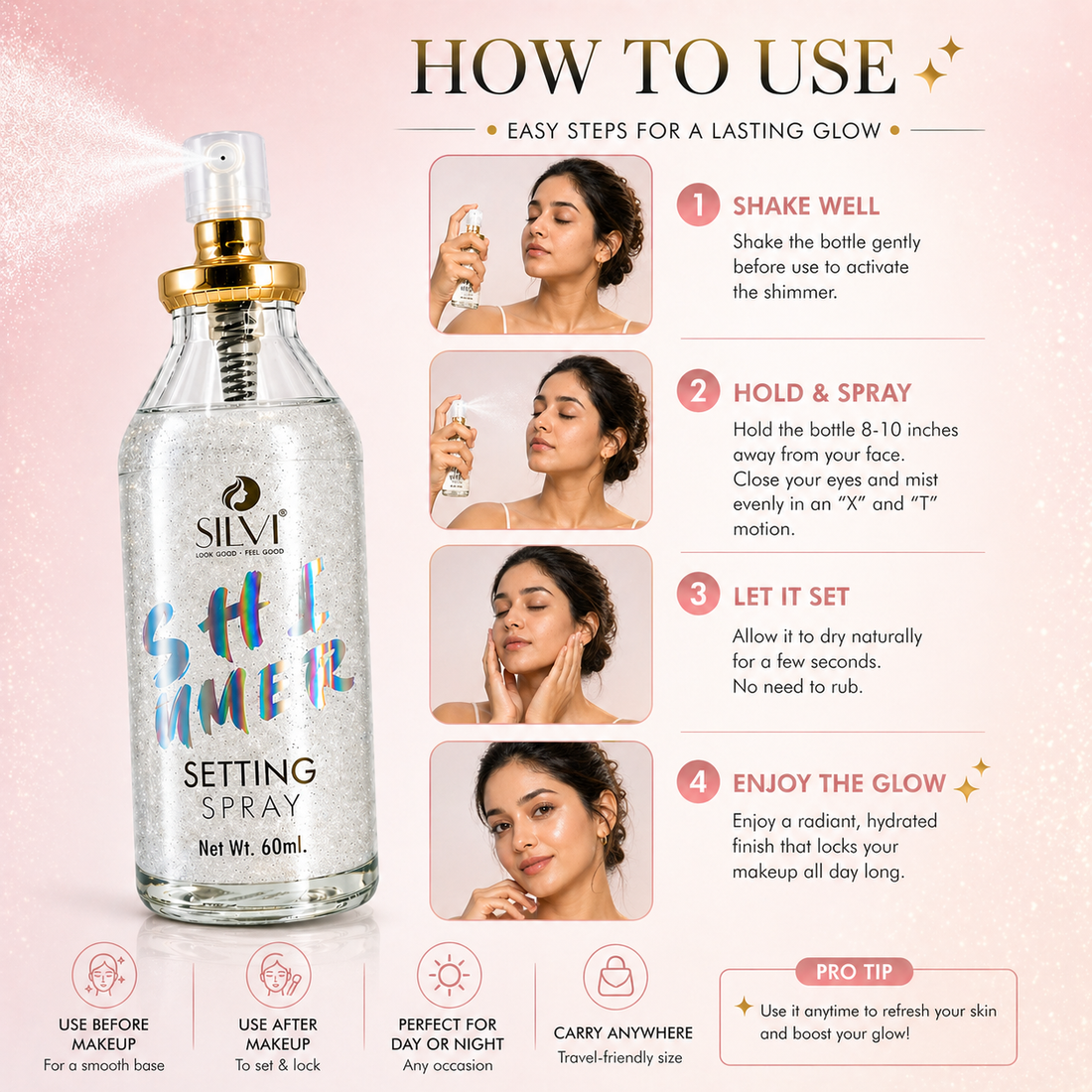 Shimmer Setting Spray